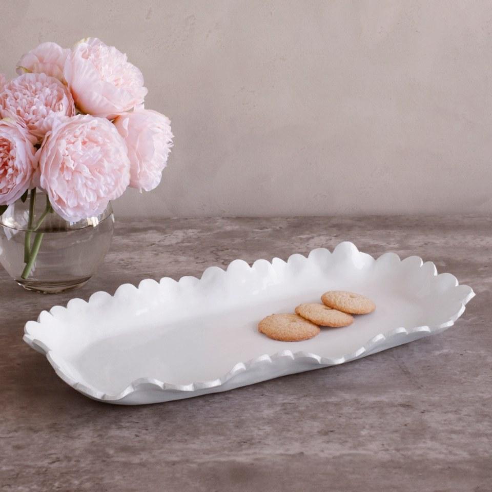 Beatriz Ball VIDA Colette Large Platter - White