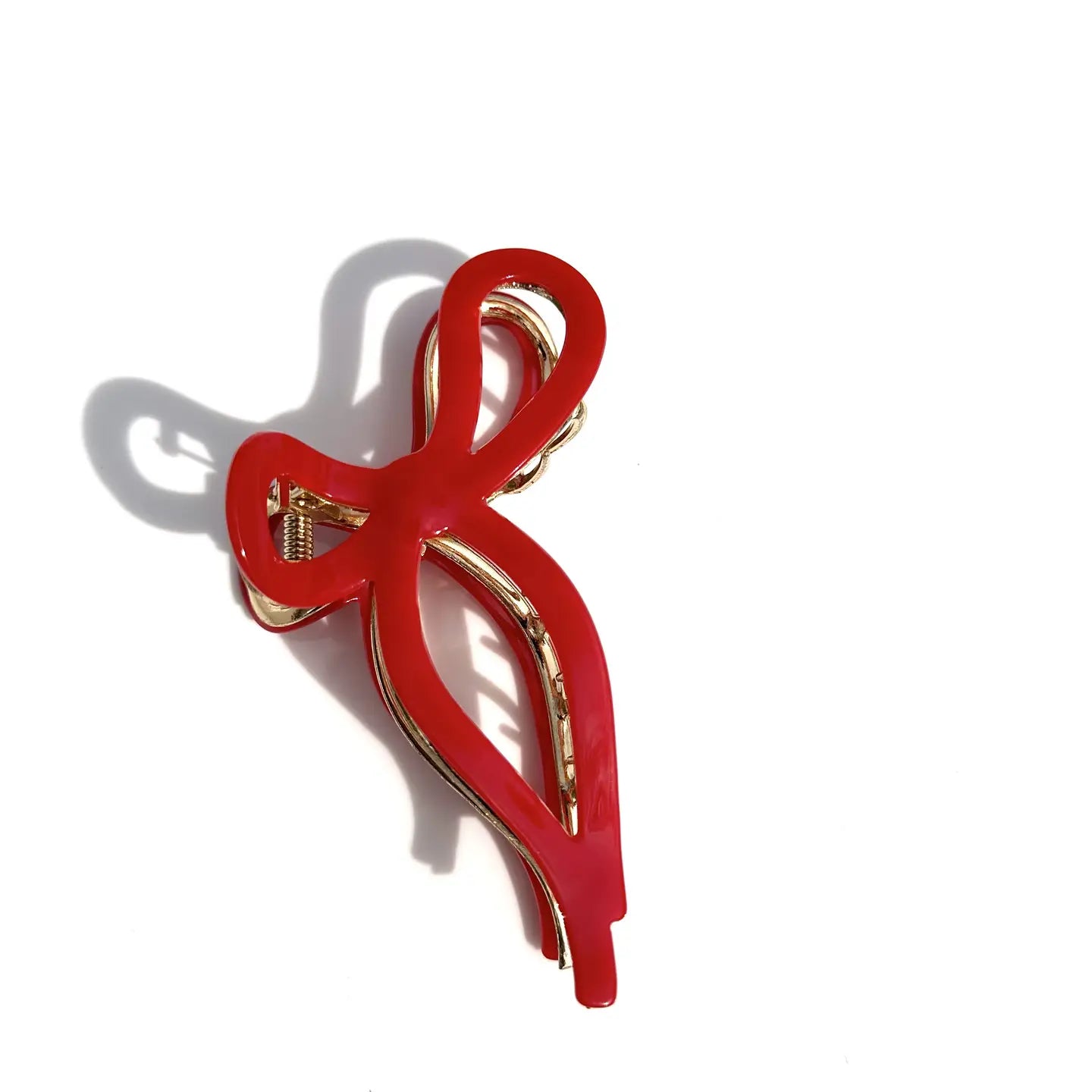 Ballet Bow Acetate Claw Clip - Three Colors