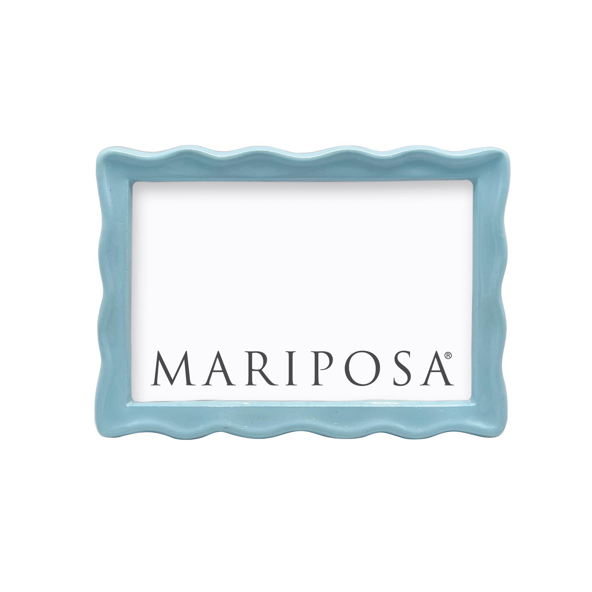 Mariposa Wavy 4"x6" Frame - (five colors)