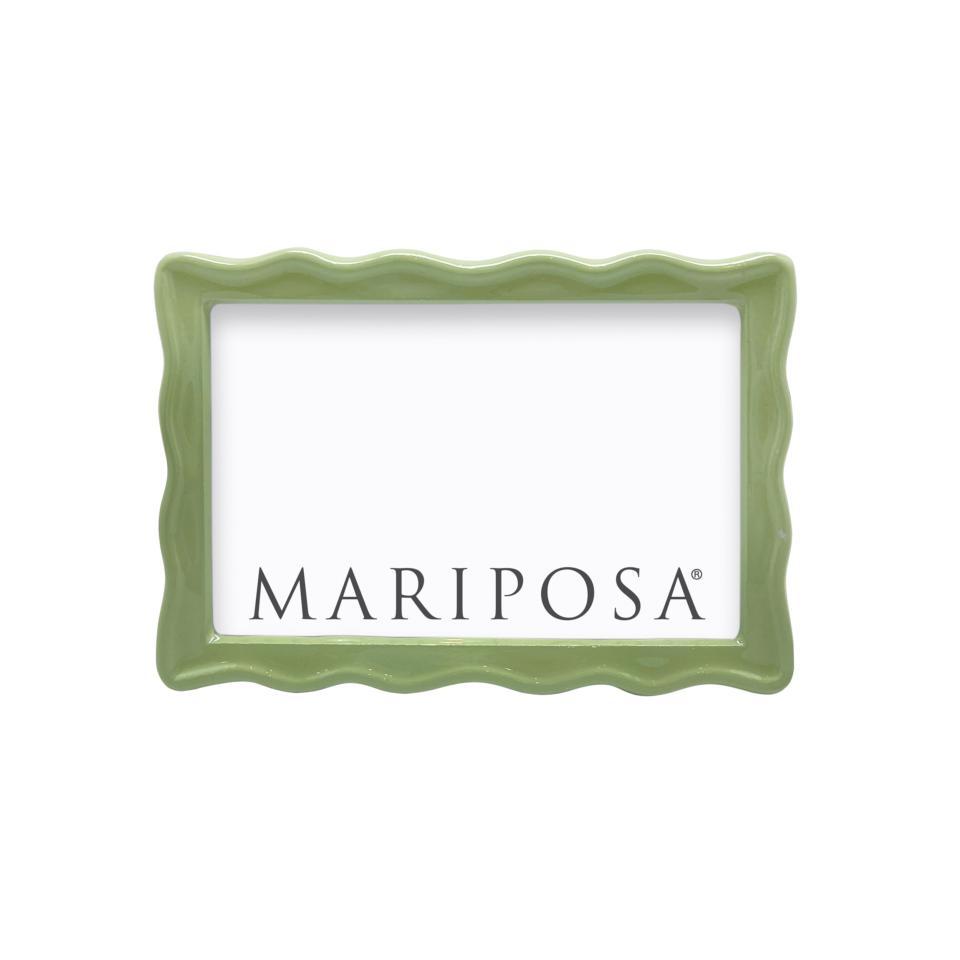 Mariposa Wavy 4"x6" Frame - (five colors)