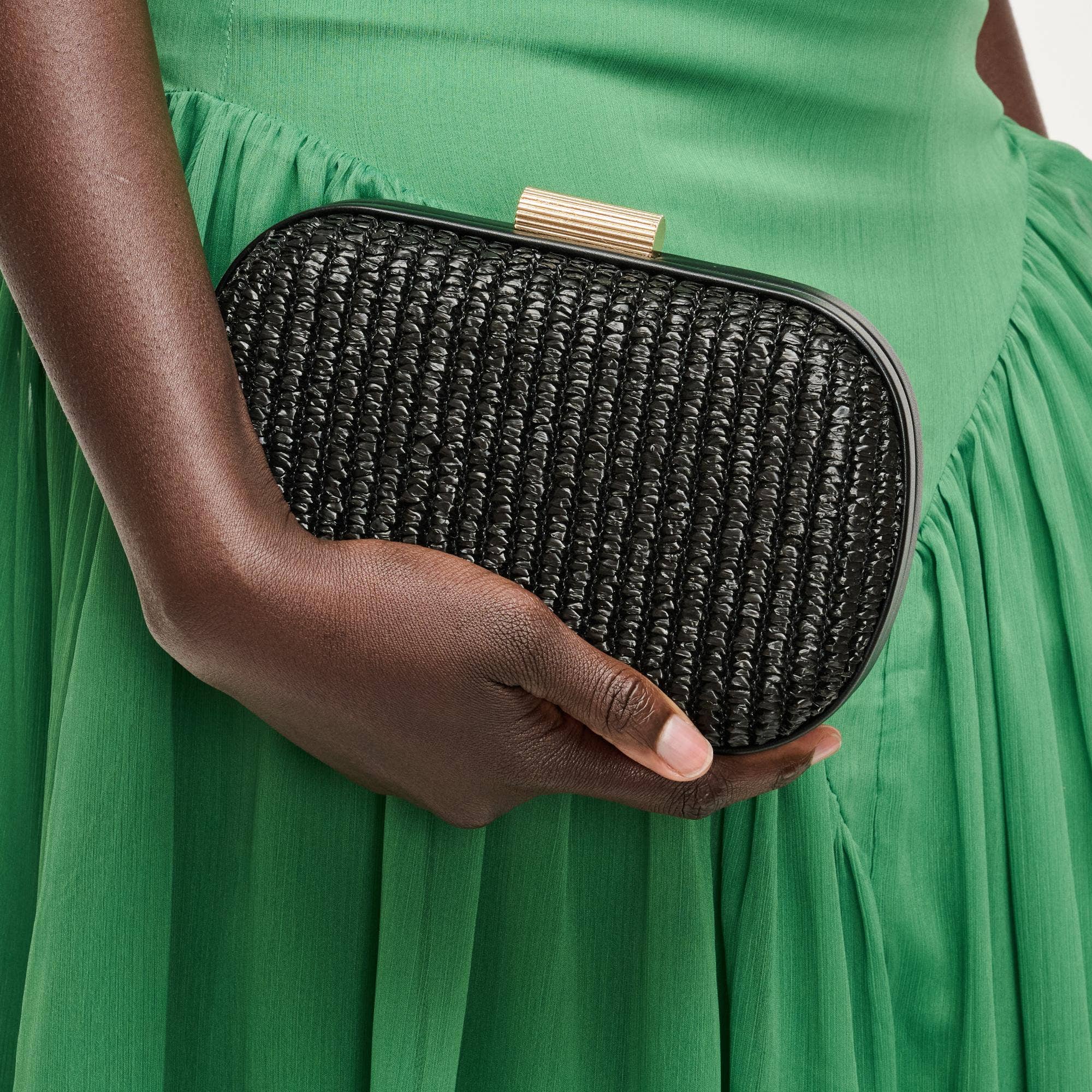 Alix Evening Bag - Natural