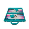 Ellen Backgammon Set - (lime, pink, orange, or teal)