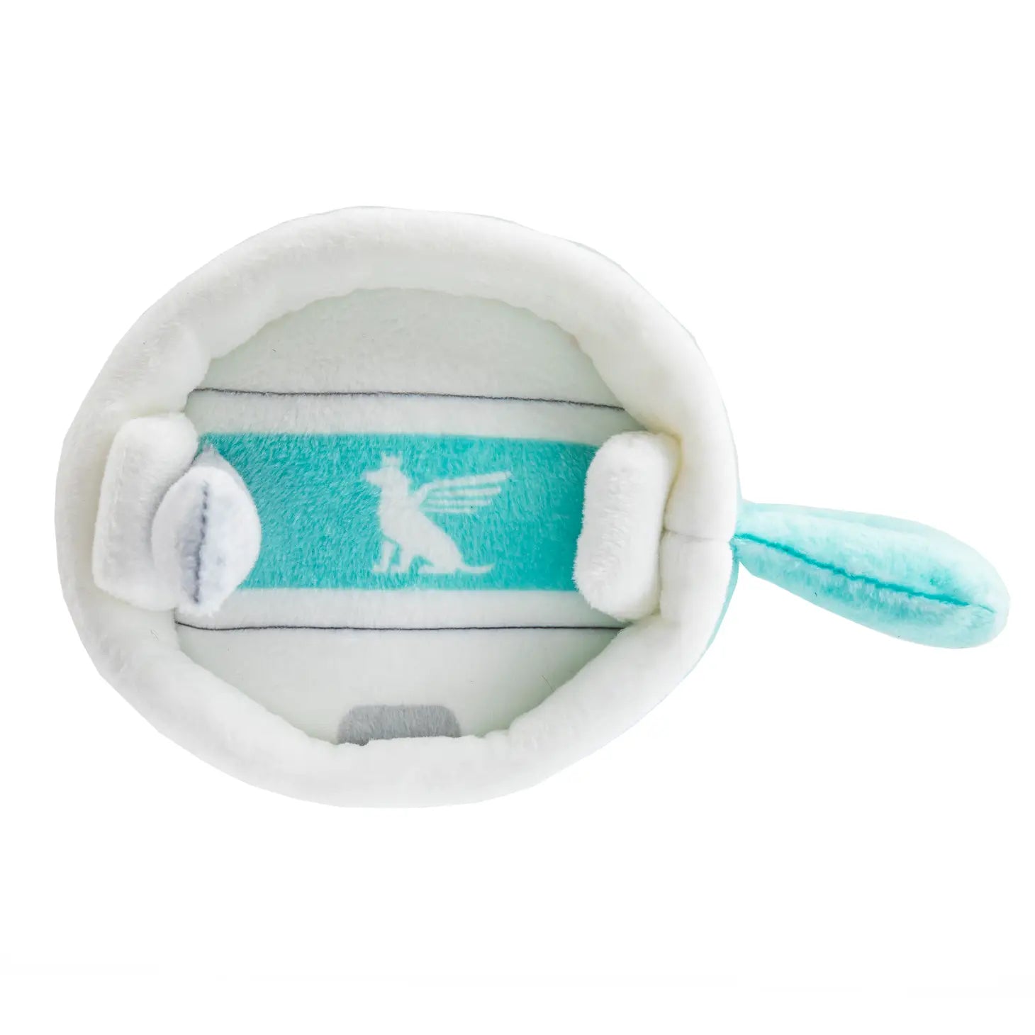 Snuggly Cup Dog Toy - Teal
