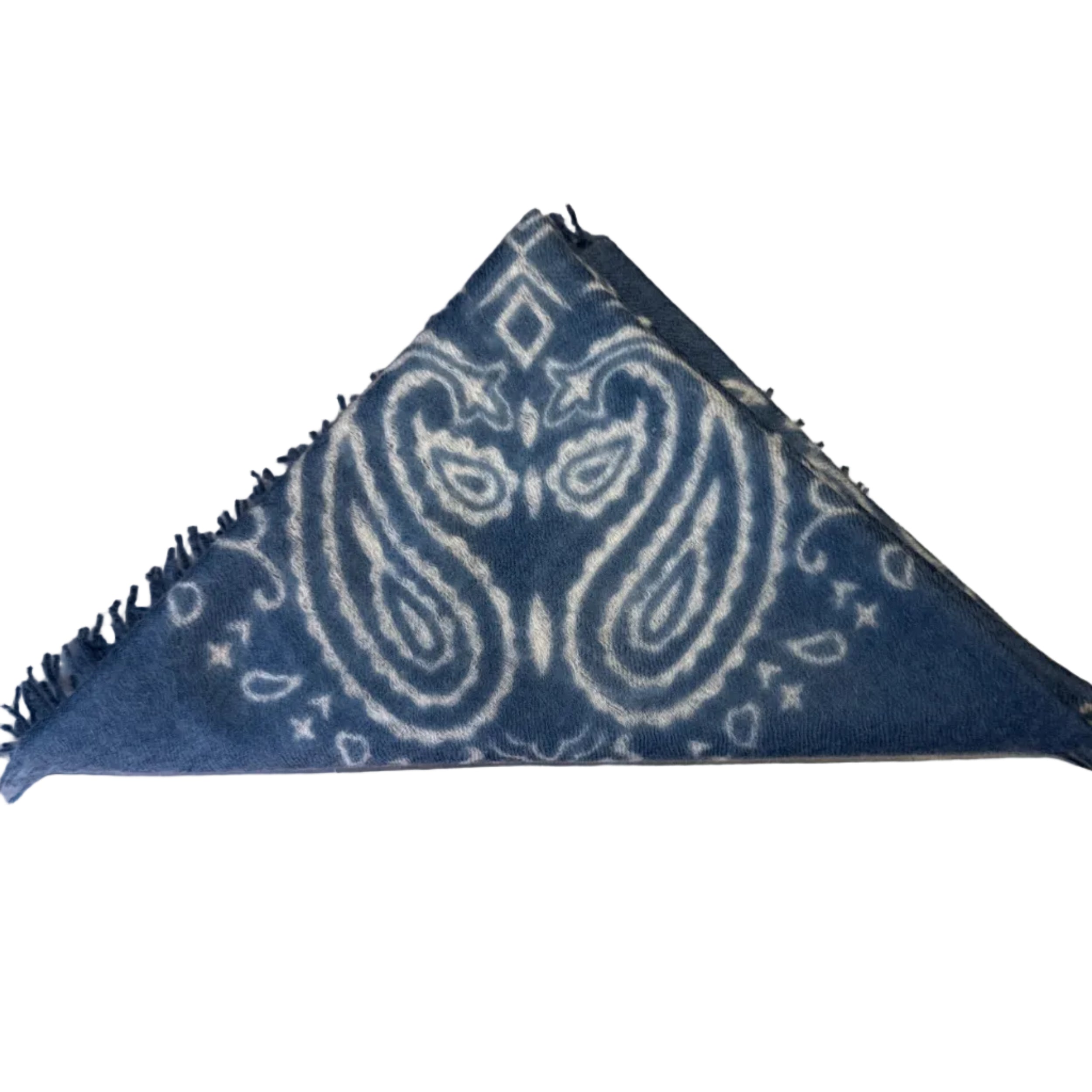 Cashmere Eyelash Bandana Scarf
