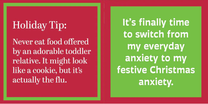 Double Sided Christmas Cocktail Napkins (3 designs)