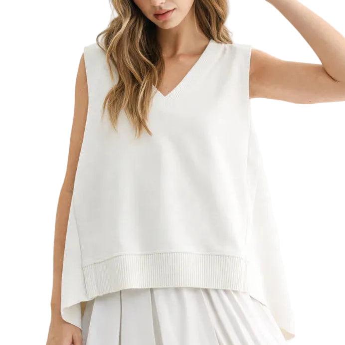 Janae Vest - White
