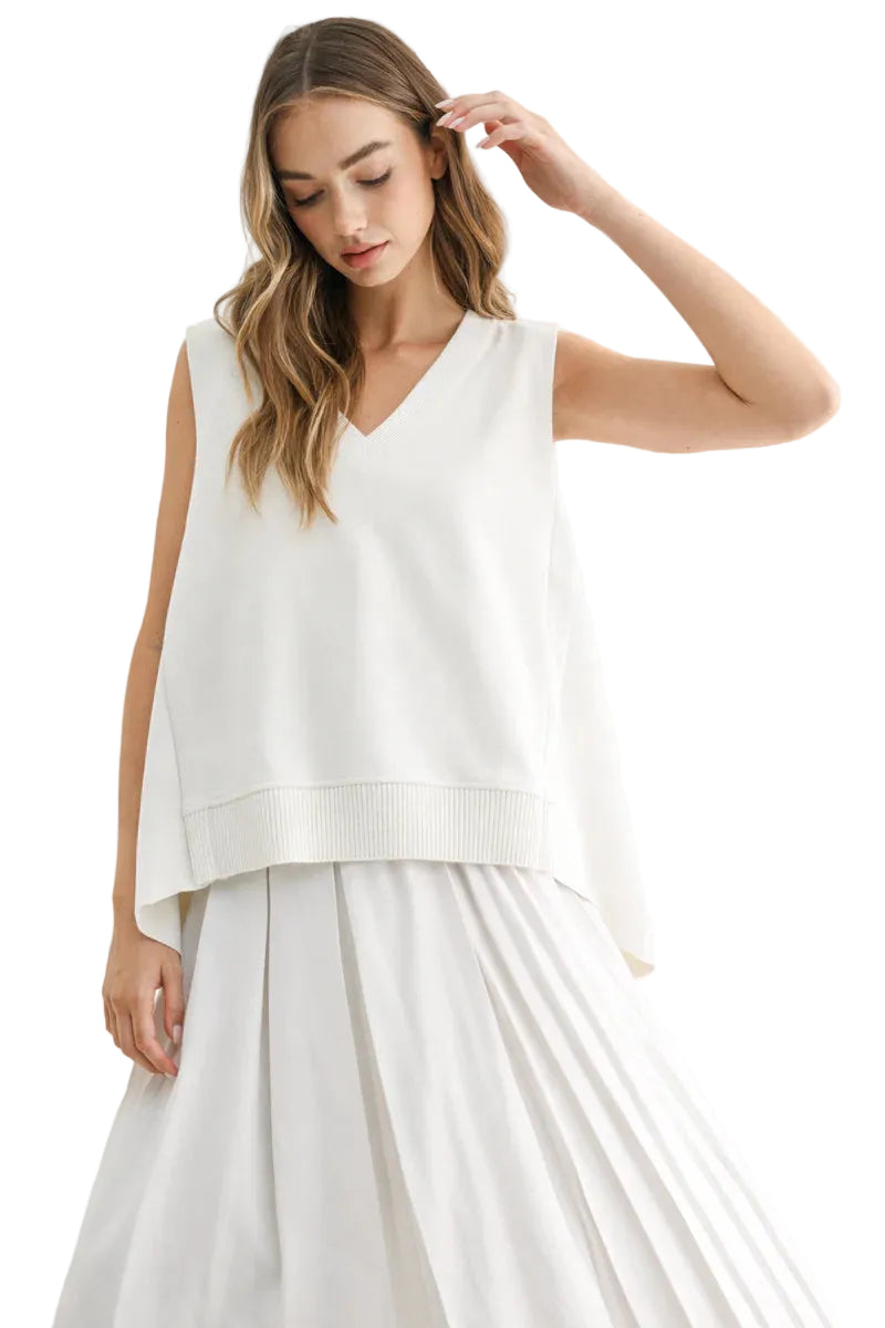 Janae Vest - White