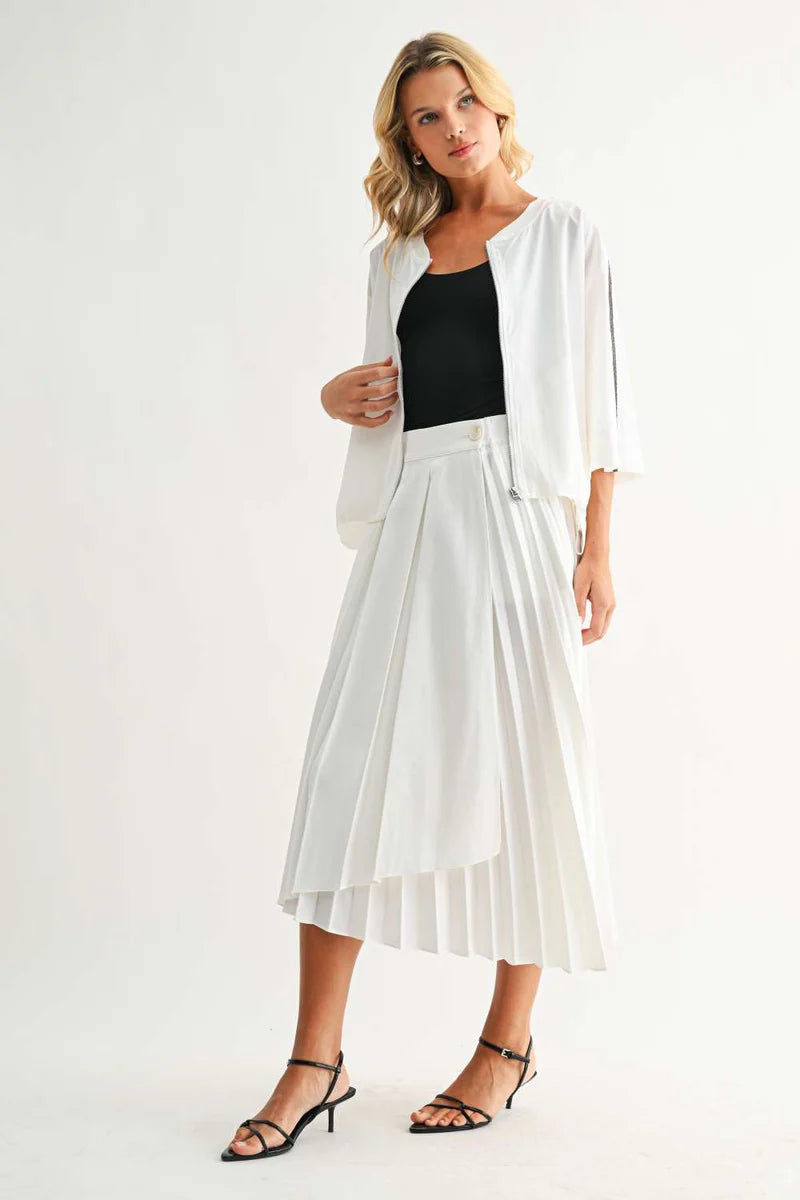 Johnnie Skirt - White