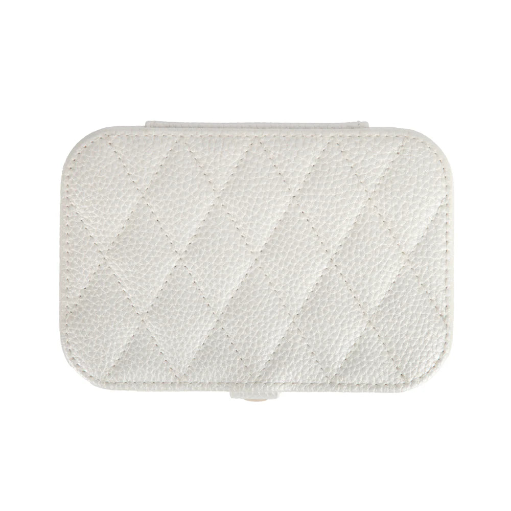 Leah Quilted Travel Jewelry Organizer - 4 Colors