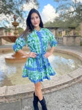 Islapayal Malta Mini | Ikat Green
