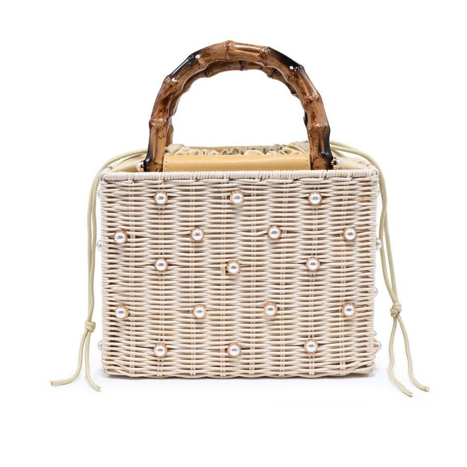 Maxie Evening Bag - Natural