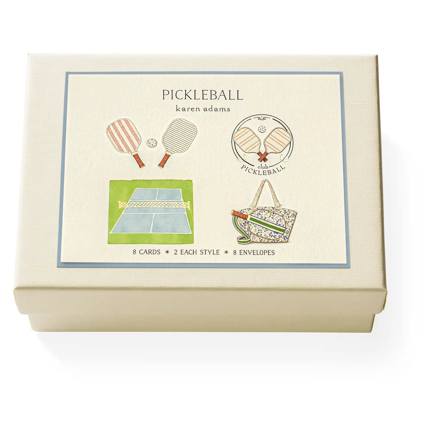 Karen Adams Boxed Note Cards & Envelopes - (six variants)