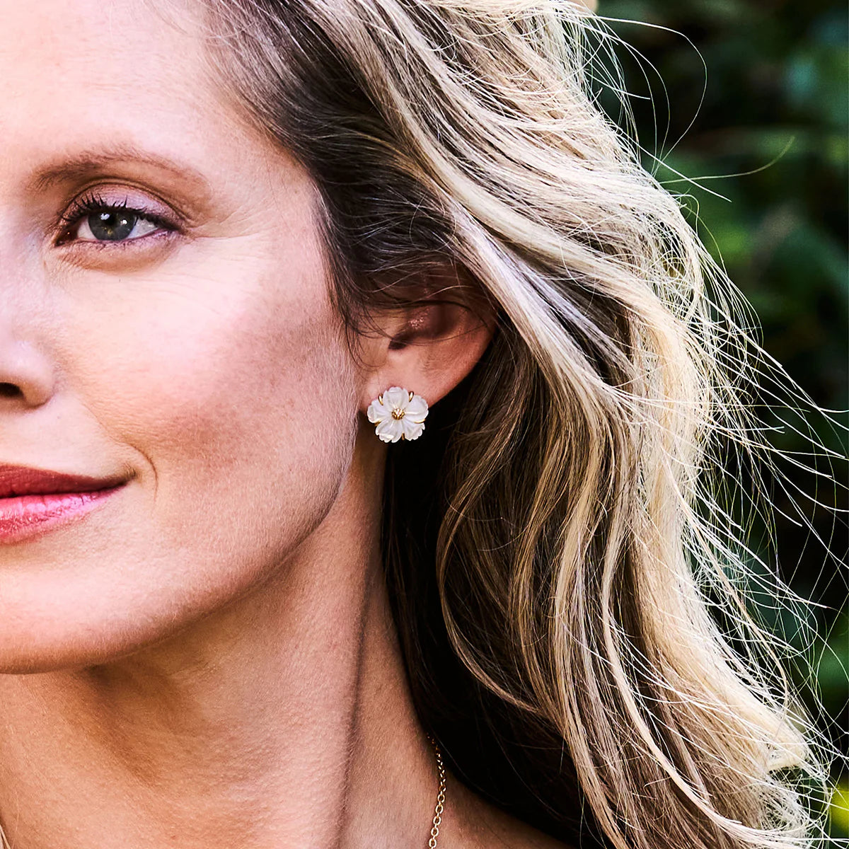 Capucine de Wulf Mermaid Garden Petite Stud Earrings