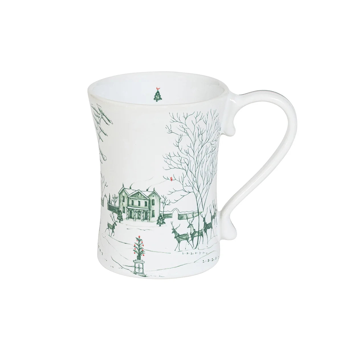 Juliska Country Estate Winter Frolic Mug | Evergreen