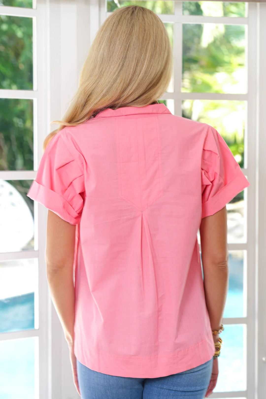 JUST DARVINY Kristina Top - Salmon