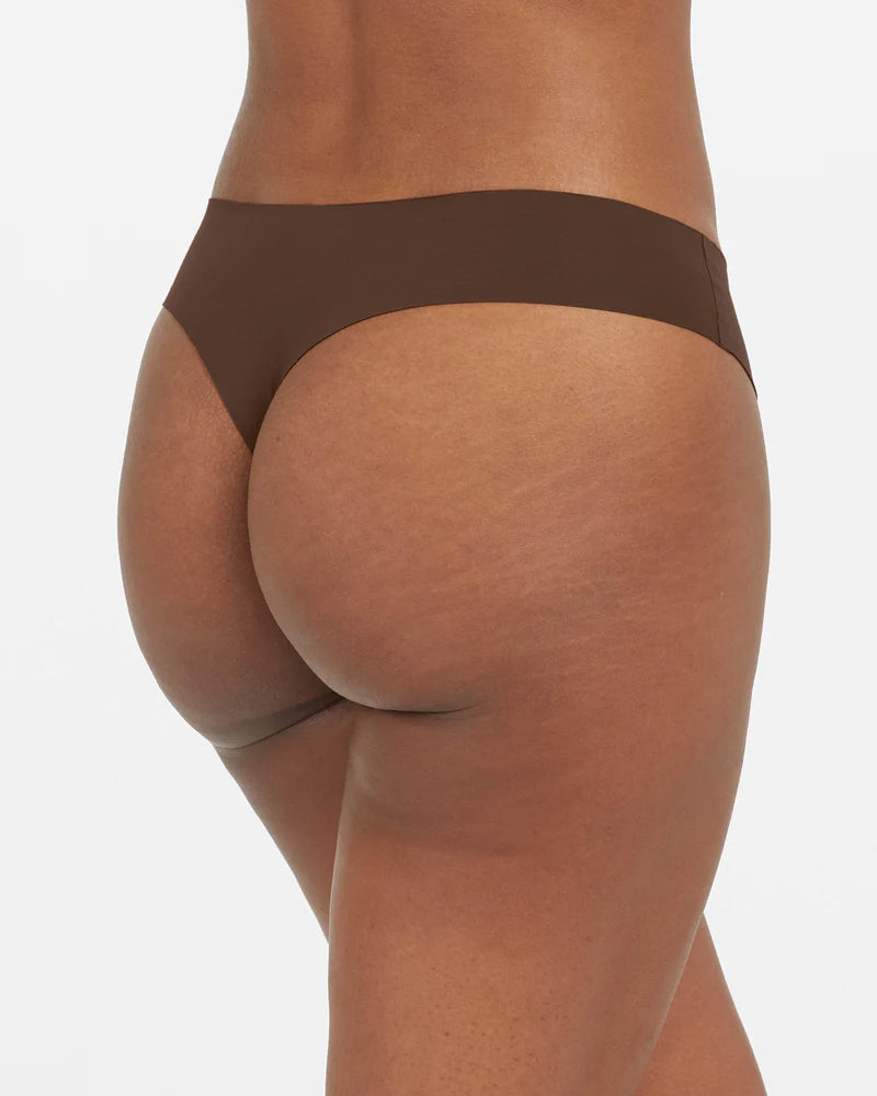 SPANX Fit-To-You Thong 3-pack - One Size - Chestnut