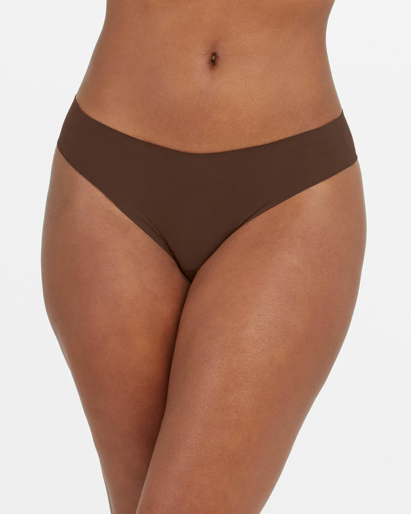 SPANX Fit-To-You Thong 3-pack - One Size - Chestnut