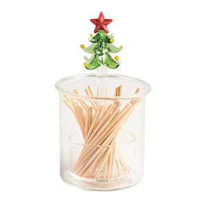 Tree Glass Toothpick Holder