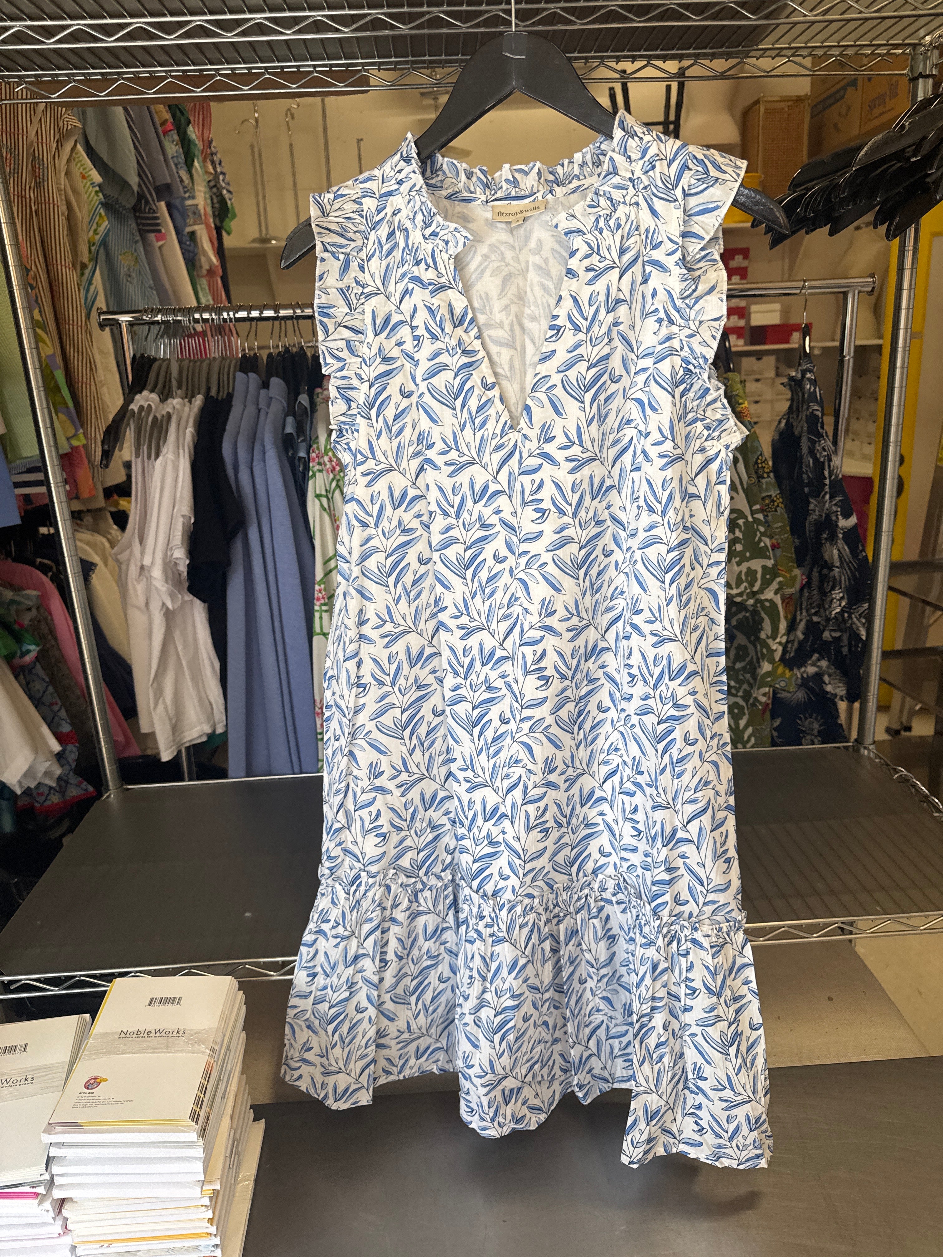 Nikki Dress - Blue