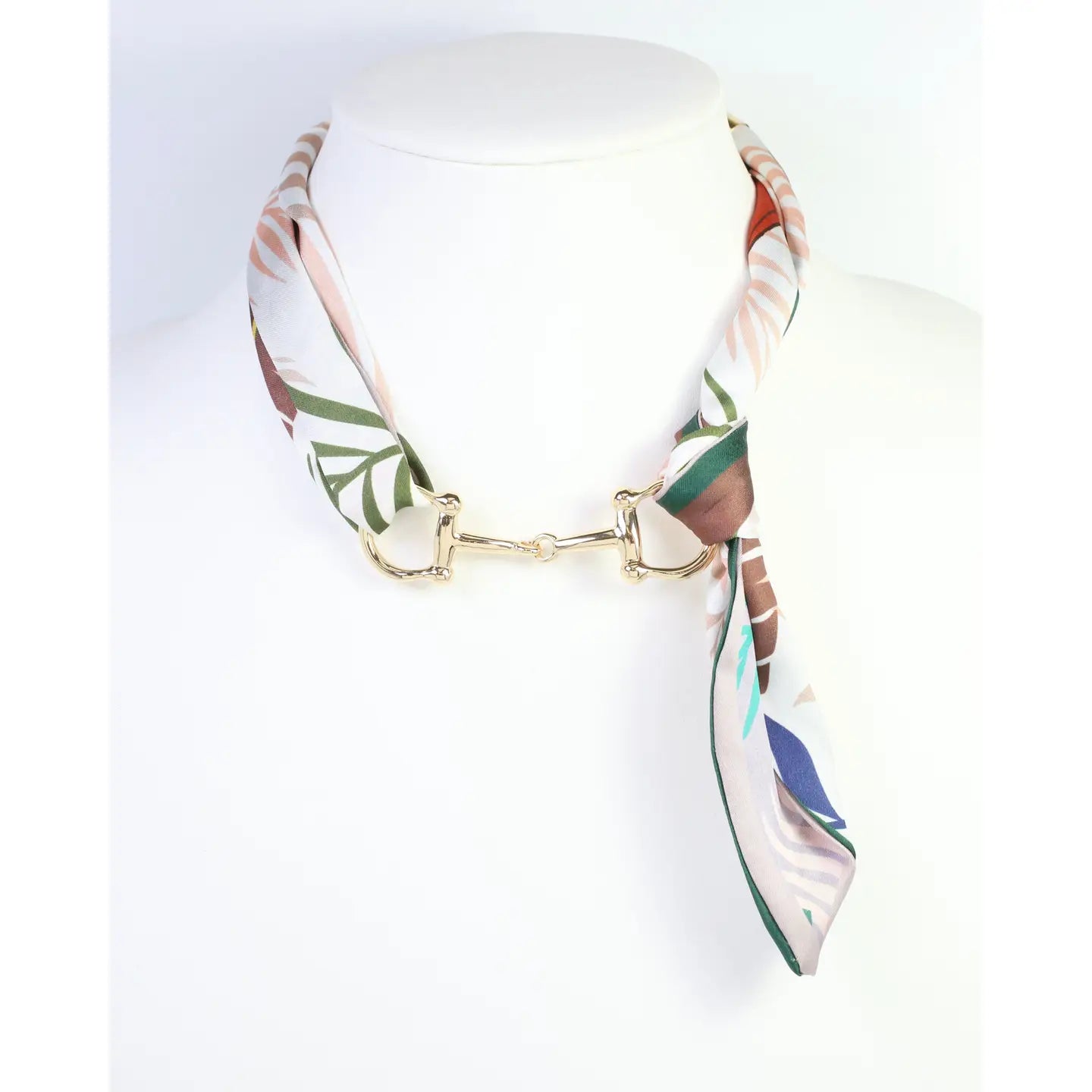 Lana Horsebit Scarf Necklace