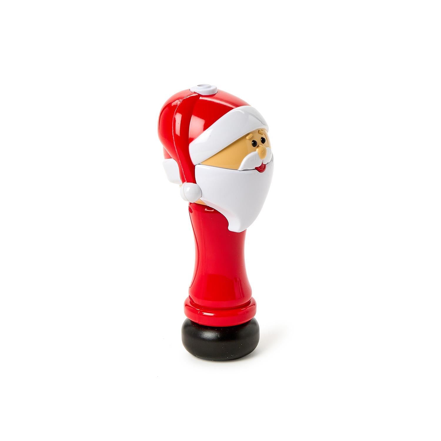 LED Illuminating Santa Bubble Wand