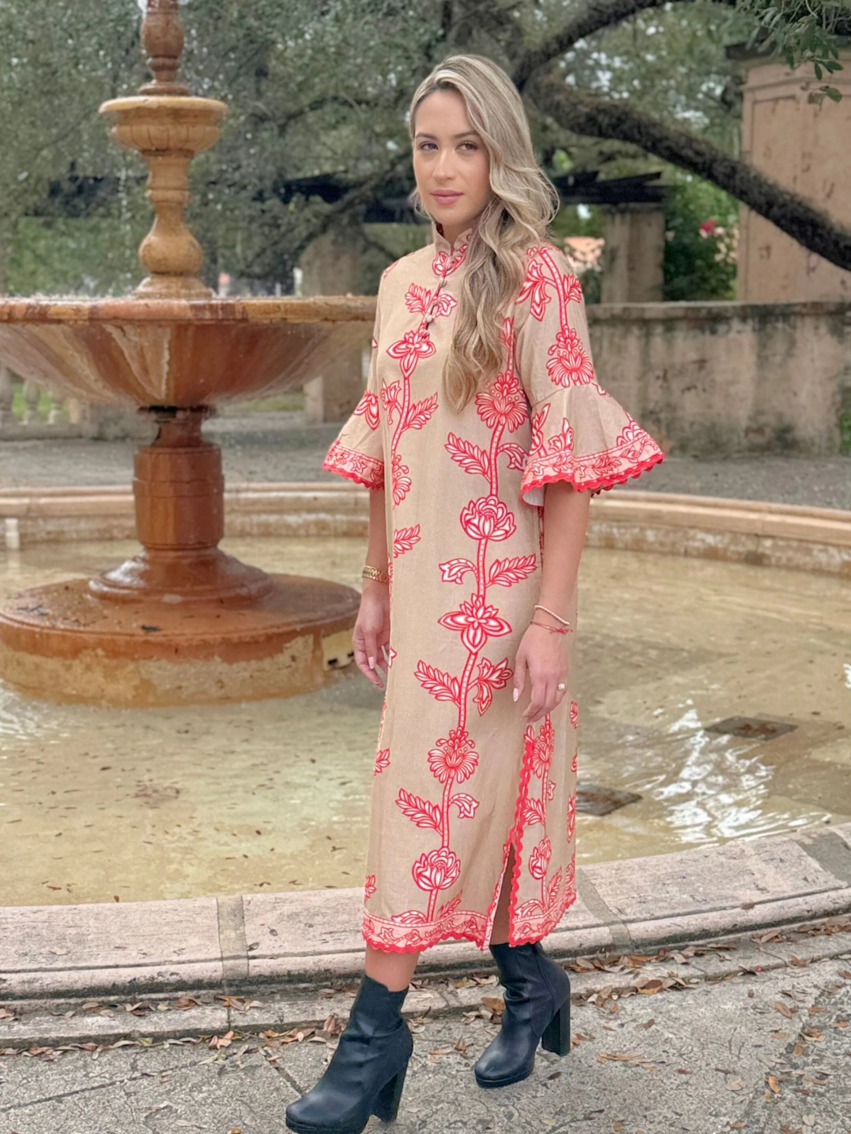 Islapayal Como Midi | Begonia Tan