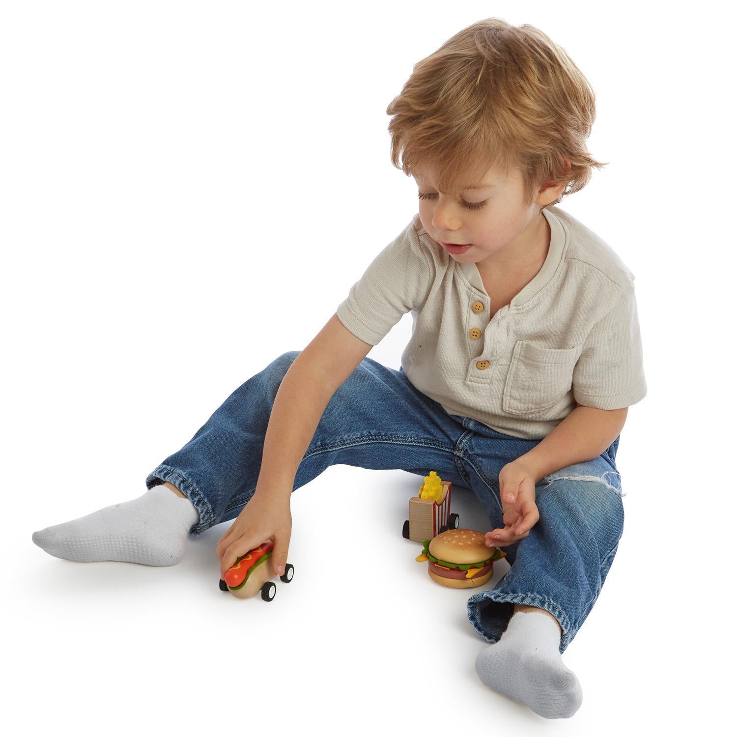 Pullback Food Toys - 3 Styles