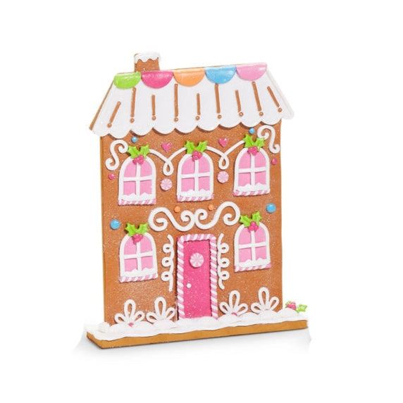 12" Bright Gingerbread Village - Three Sizes