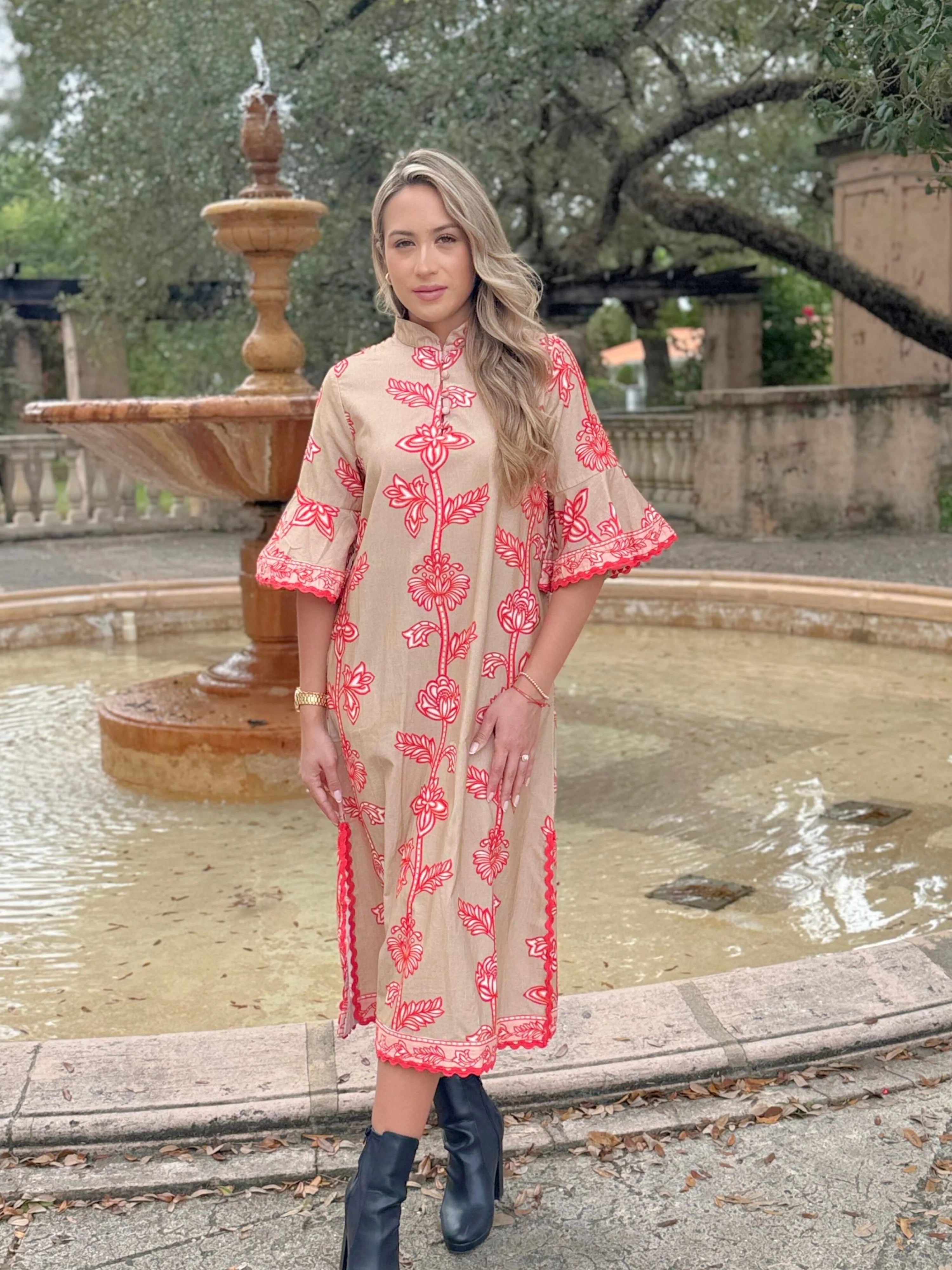 Islapayal Como Midi | Begonia Tan