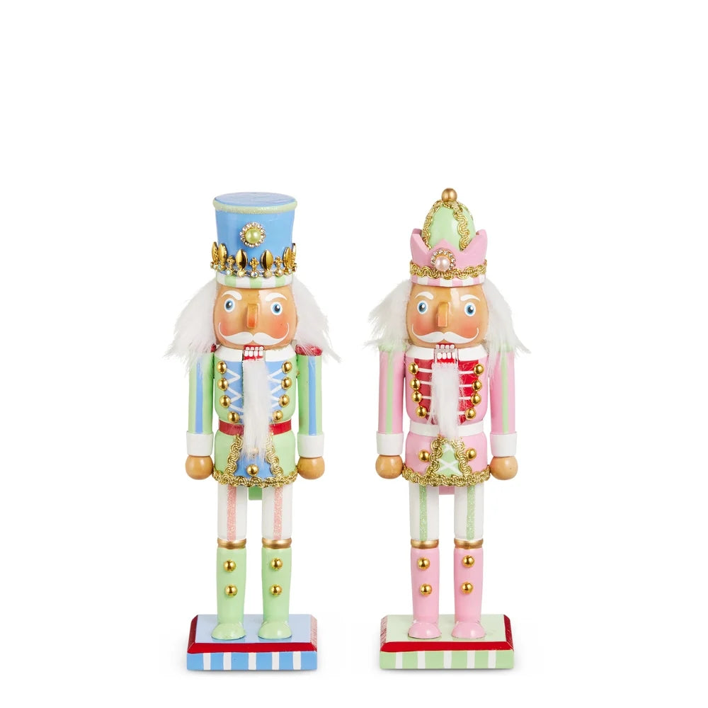 8.5" Pastel Nutcracker - 2 Colors
