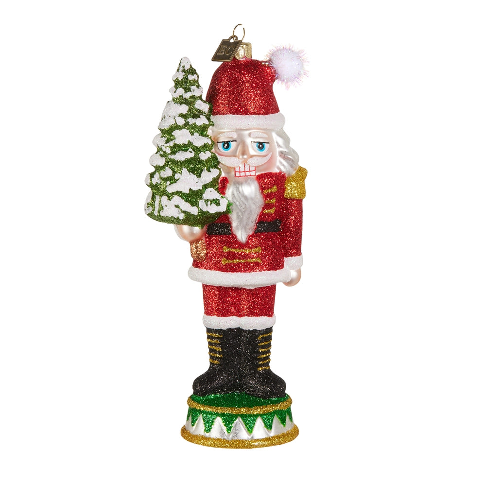 7" Glitter Pop Nutcracker Ornament