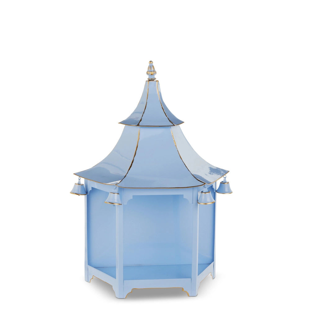 Pagoda Wall Lantern - Blue