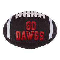 Georgia Football Shaped Pillow