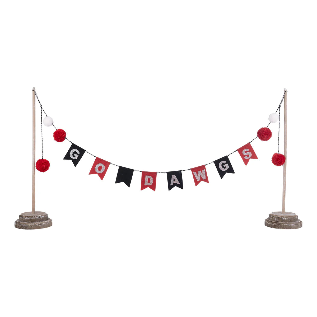 Go Dawgs Pennant Banner