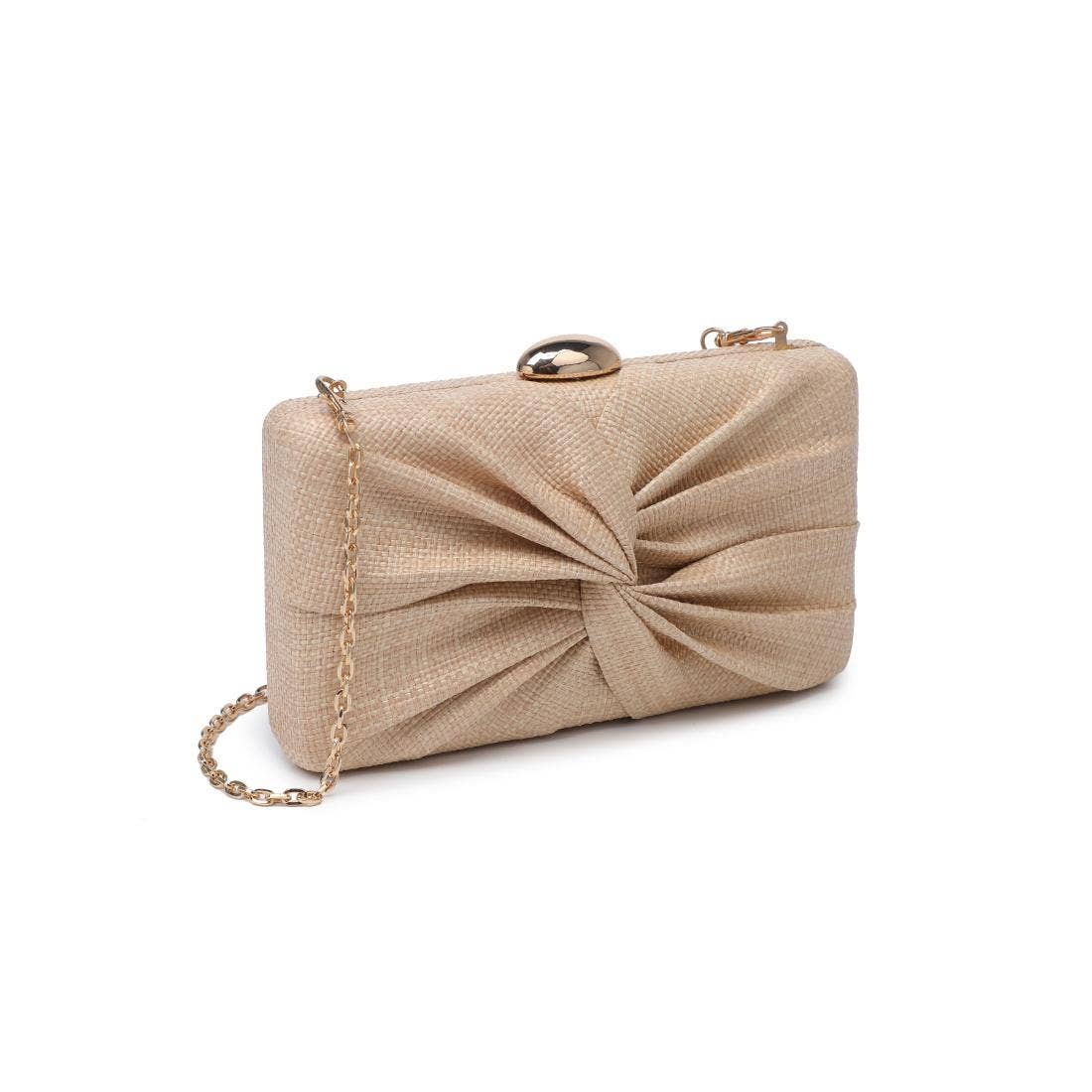 Serenity Evening Bag: Natural