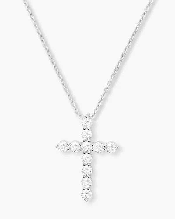 Oh She Fancy Small Cross Pendant - Gold or Silver