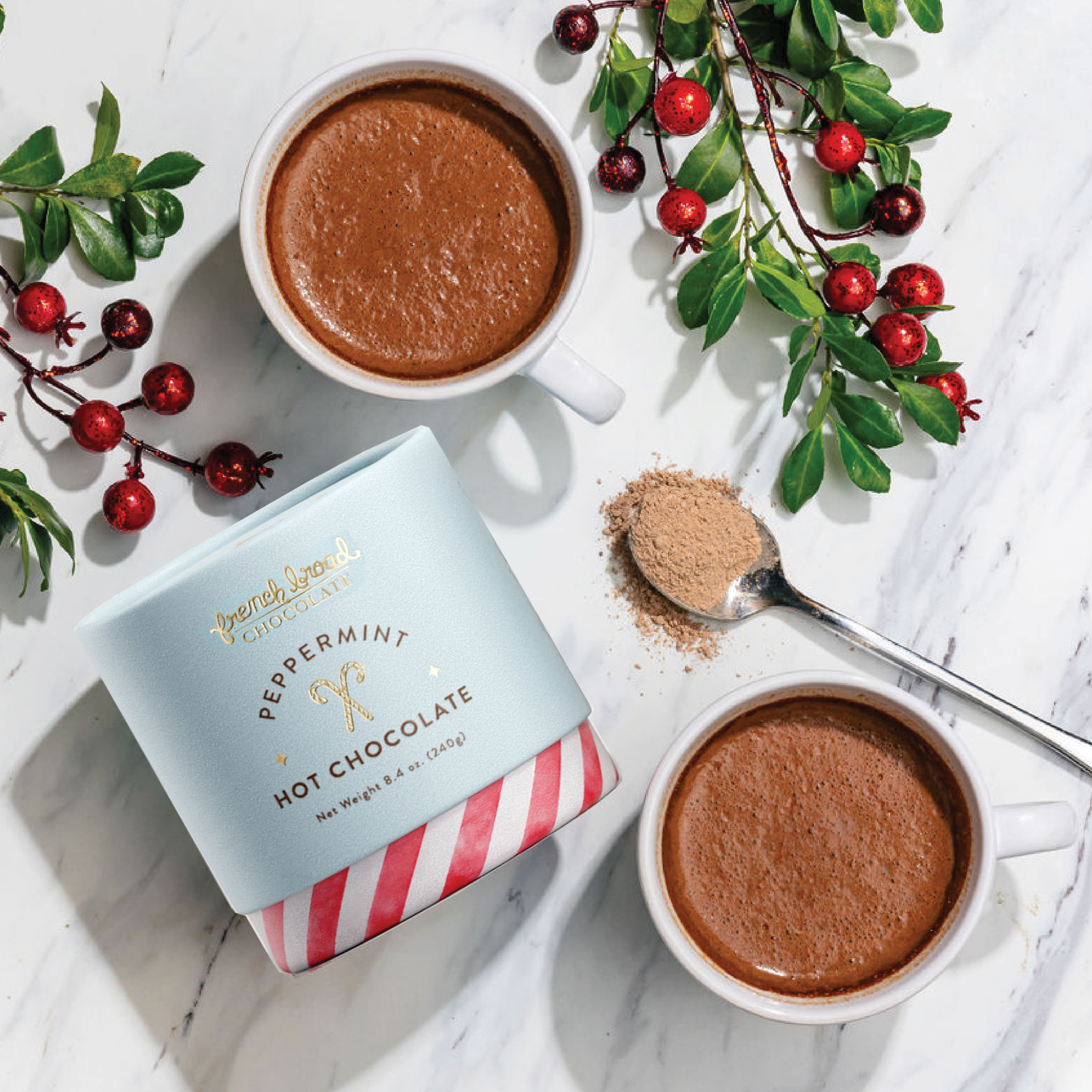 Peppermint Hot Chocolate - 8oz