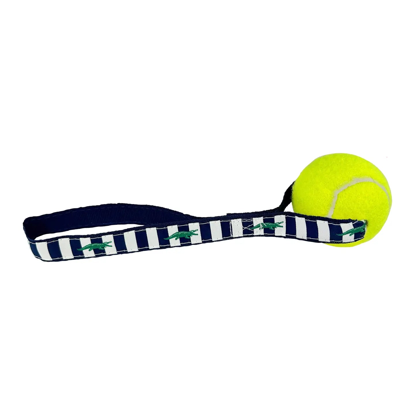 Tennis Ball & Strap Toss Toy - (multiple variants)