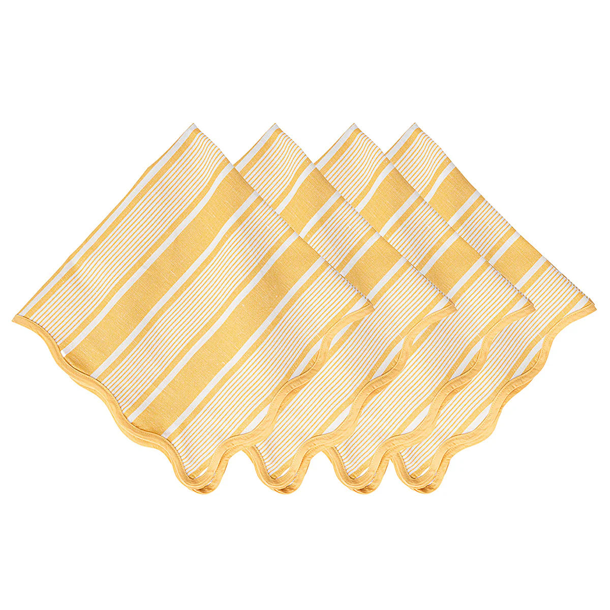 Juliska Sunshine Cabana Stripe Napkins - Set/4