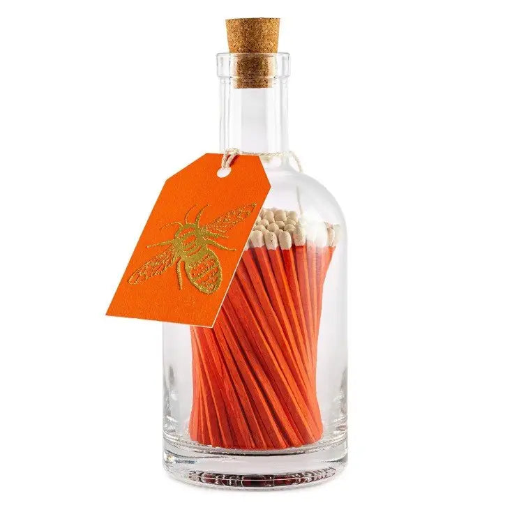 Glass Bottle Safety Matches - Six Variants