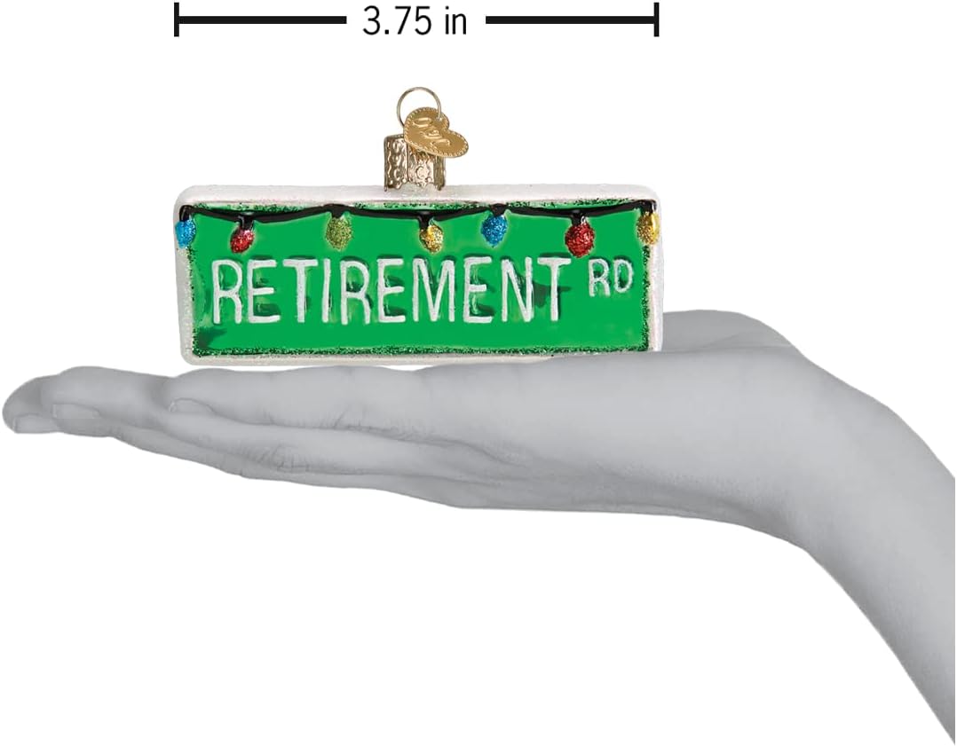 Happy Retirement Ornament