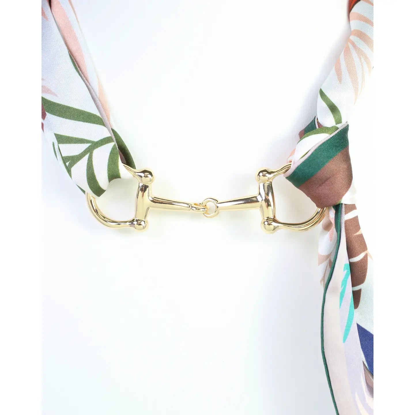 Lana Horsebit Scarf Necklace