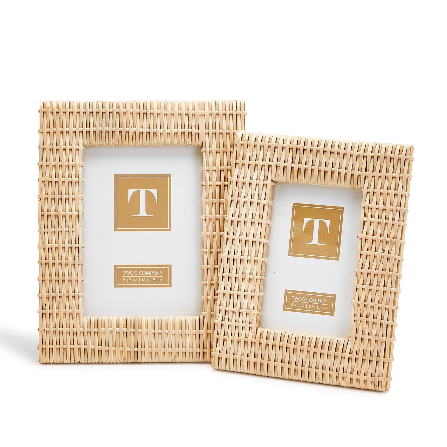 Criss Cross Weave Photo Frame - (two sizes)