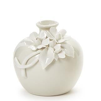 Mini Vases with Sculpted Flowers  - (six designs)