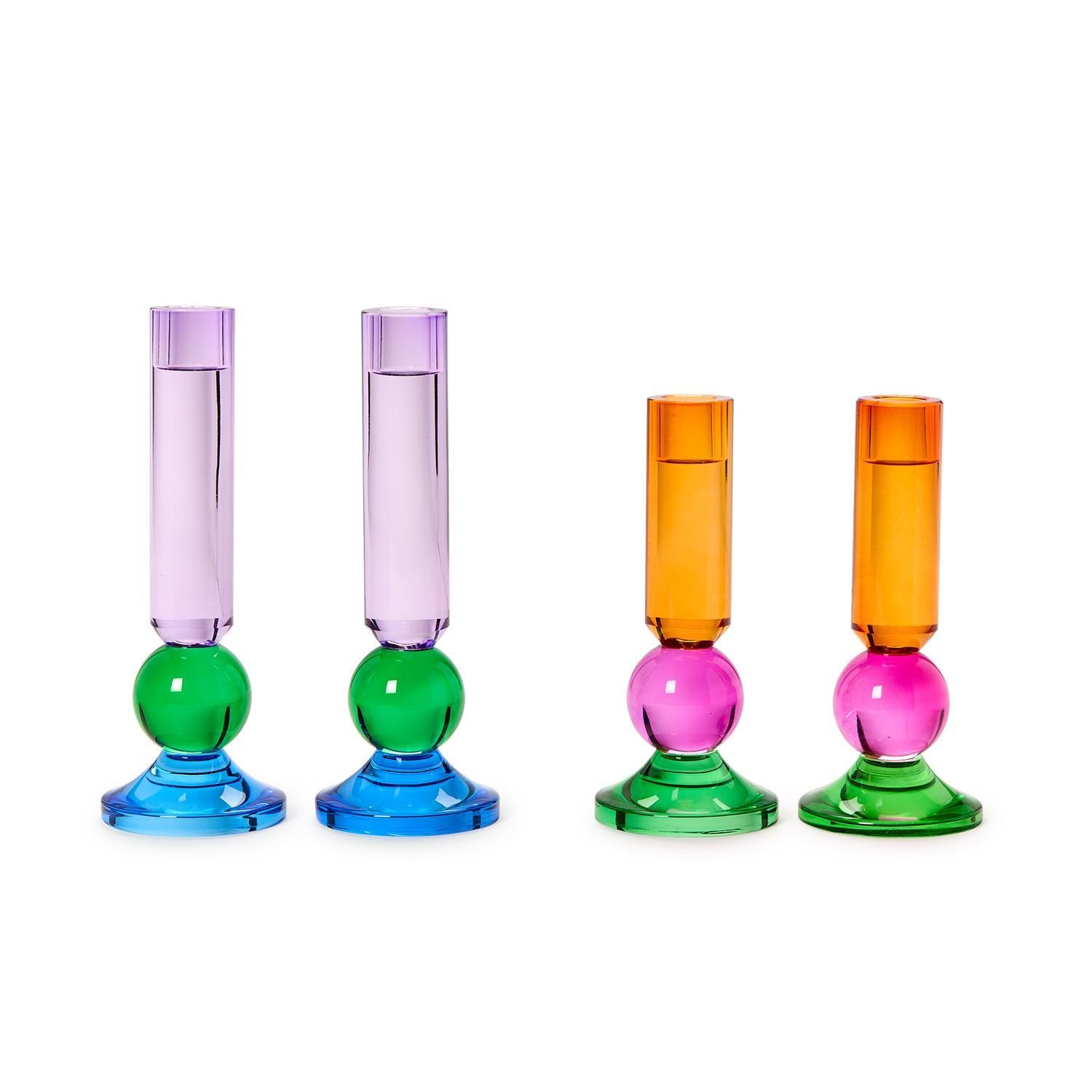 Glass Taper Holder Set - 2 Sizes