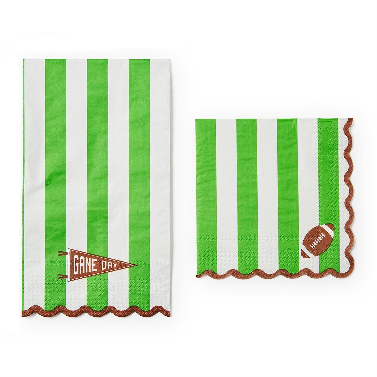 Game Day Paper Napkins - 2 Sizes