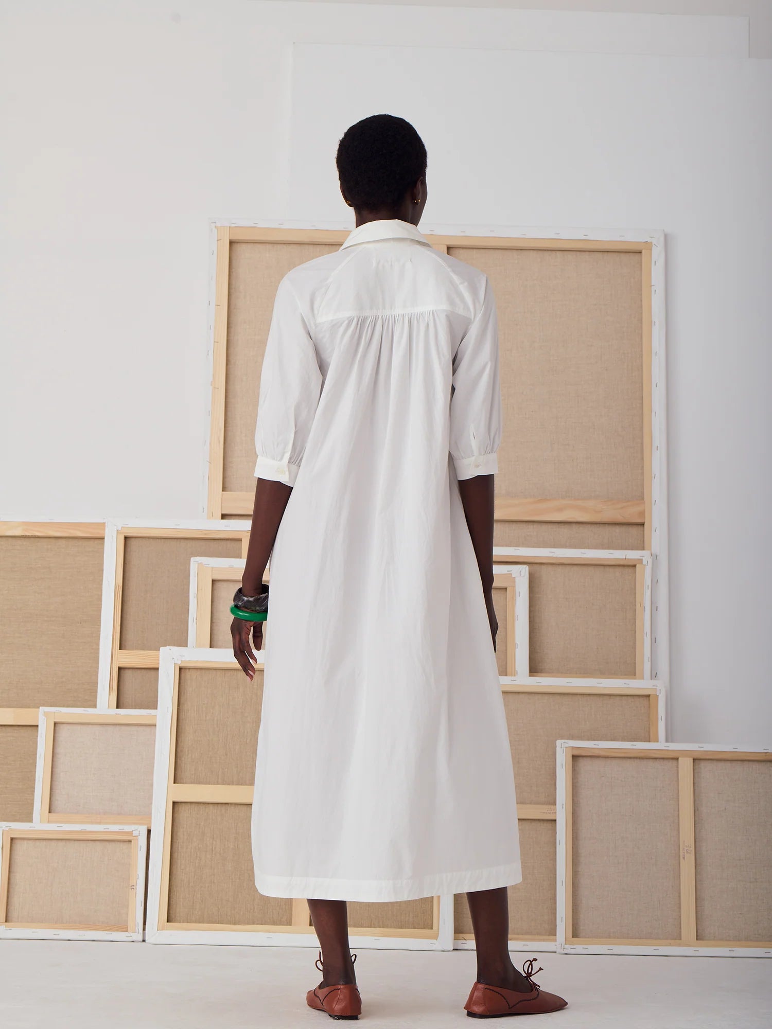 Mii - Pool Day Button Down Shirt Dress