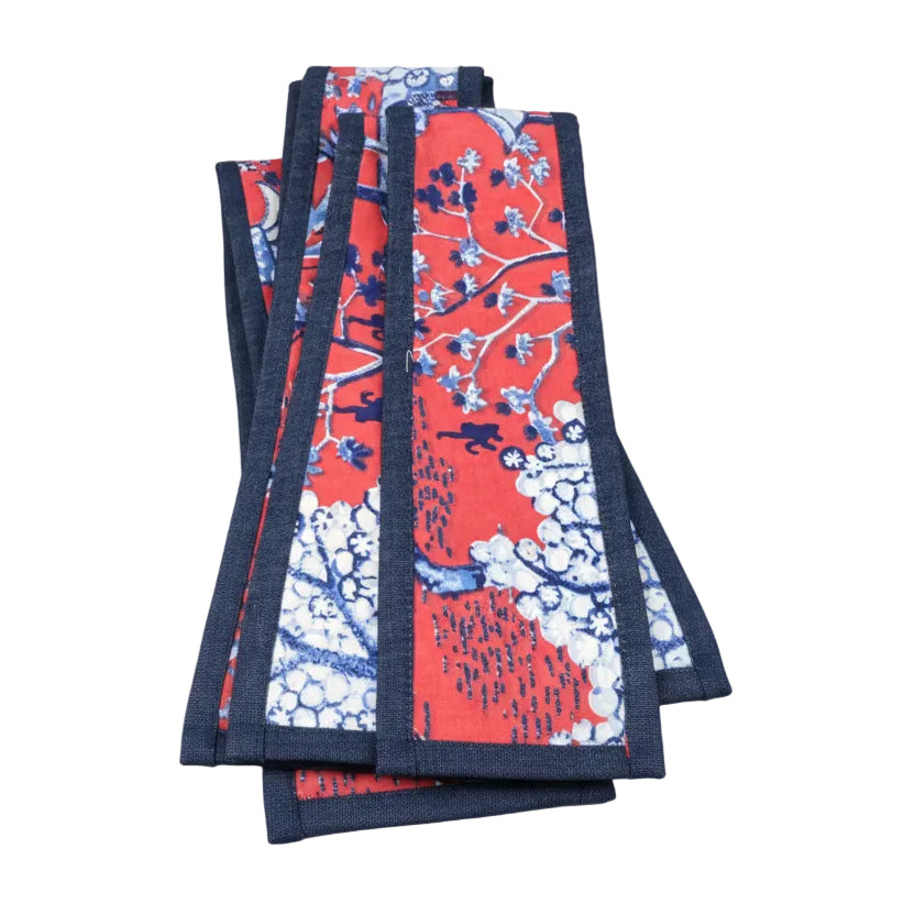 Shanghai Red Sash (Denim)