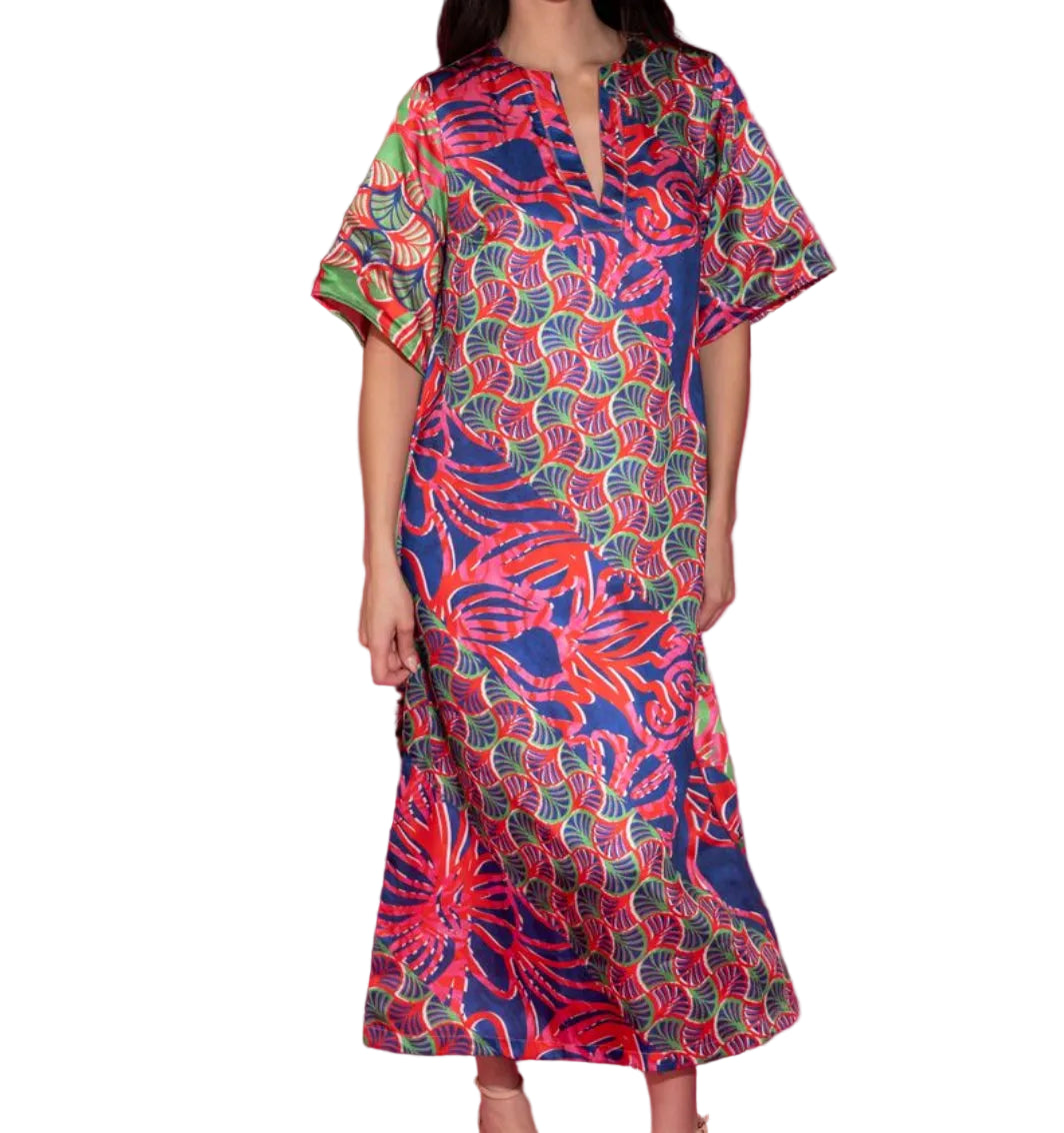 Alden Adai Delaney Dress - Nautical Geo