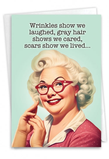 My Wrinkles Card